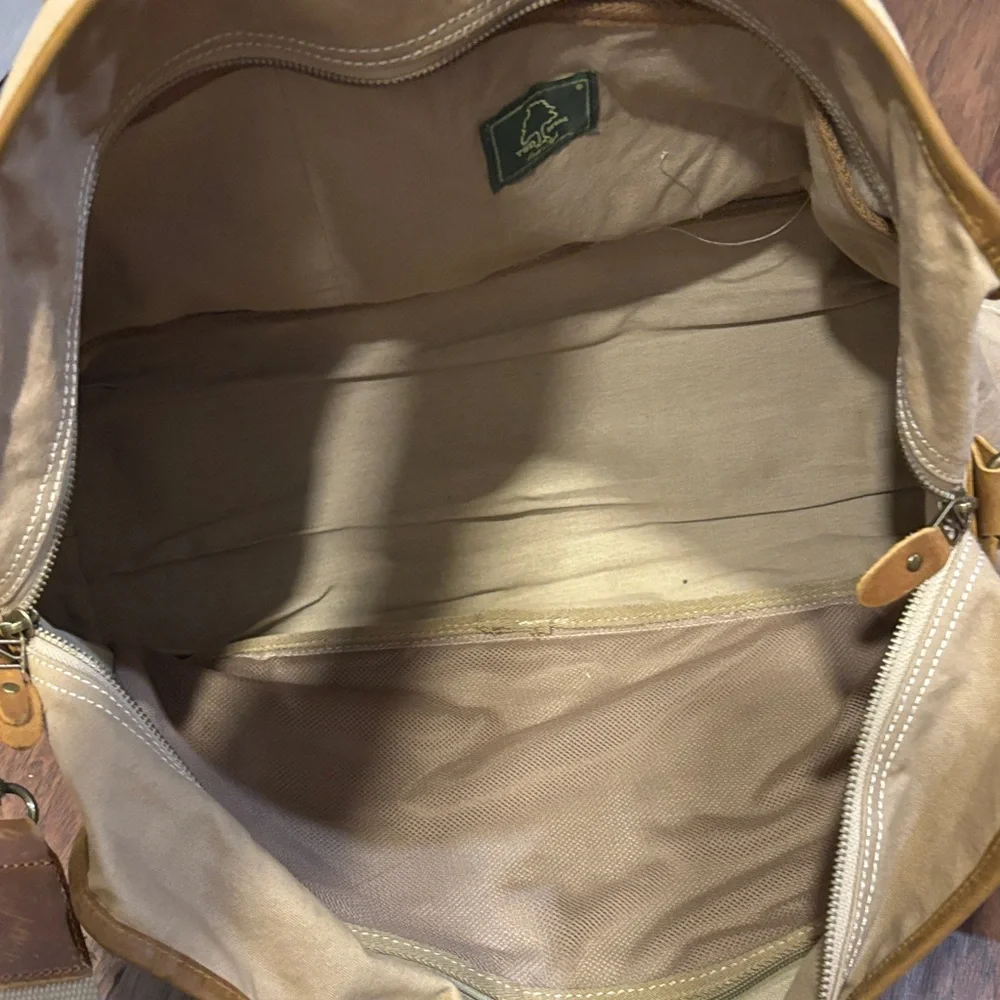 TSD Weekender Tan and Brown Men's Bag